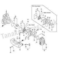 Tanaka THT-210S - Hedge Trimmer Fuel System Spareparts 669-0487